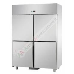 Armadio Congelatore Inox 1200 Lt 4 Sportelli