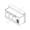 Banco Bar Refrigerato L200 Senza Lavello Basic 1 Banco Bar Refrigerato L200 Senza Lavello Basic -Vendite Arrediattrezzature banco bar refrigerato l200 senza lavello basic
