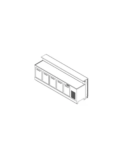 Banco Bar Refrigerato L300 Senza Lavello Easy