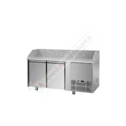 Banco Preparazione Pizza 2 Porte Con Piano In Granito