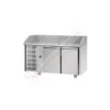 Banco Preparazione Pizza 2 Porte Per Teglie 60x40 Serie SX
