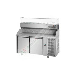 Banco Preparazione Pizza 2 Porte Per Teglie 60x40 -Vendite Arrediattrezzature banco preparazione pizza 2 porte per tg 60x40 4