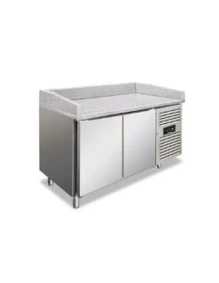 Banco Preparazione Pizza 2 Porte Piano In Granito