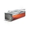 Banco Refrigerato Ventilato L150 Cm E P150 Cm - Vetrina Dritta Acciaio Inox Made In Italy -Vendite Arrediattrezzature banco refrigerato ventilato cm 150 vetri dritti