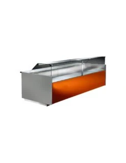 Banco Refrigerato Ventilato L125 Cm E P150 Cm - Vetrina Dritta Acciaio Inox Made In Italy