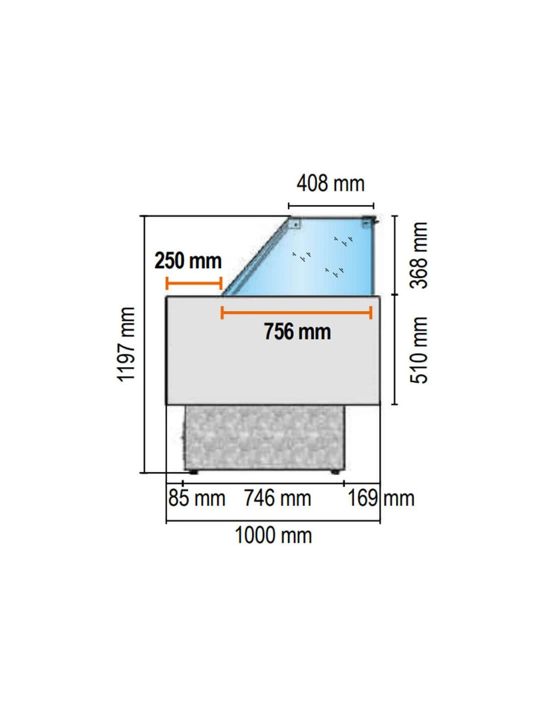Banco Refrigerato Ventilato L150 Cm E P100 Cm - Vetrina Dritta Acciaio Inox Made In Italy 4 Banco Refrigerato Ventilato L150 Cm E P100 Cm - Vetrina Dritta Acciaio Inox Made In Italy - immagine 2