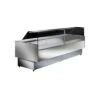Banco Refrigerato Ventilato L150 Cm E P100 Cm - Vetrina Dritta Acciaio Inox Made In Italy