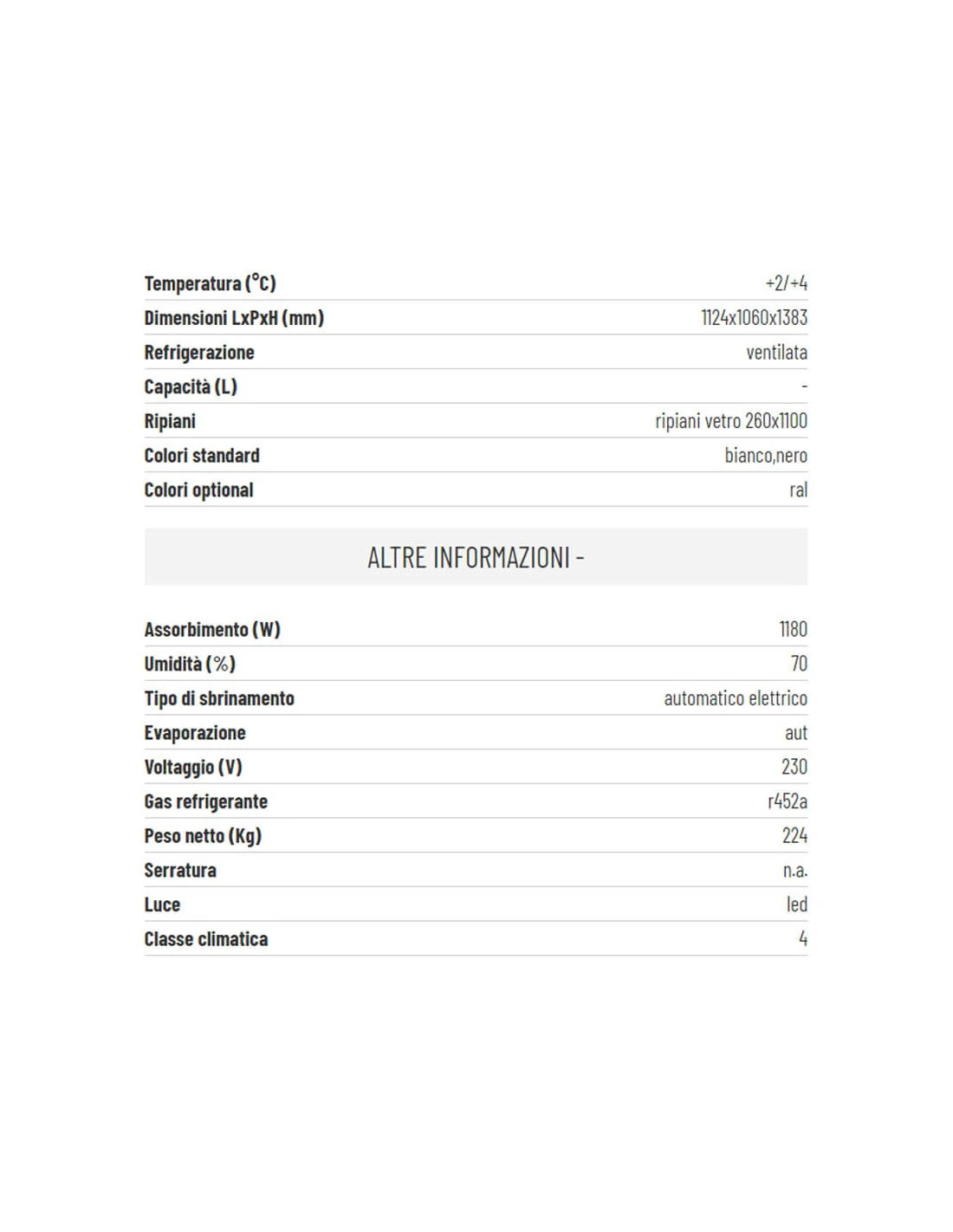 Banco Refrigerato Cm 110 6 Banco Refrigerato Cm 110 - immagine 4
