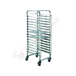 Carrello Porta Vassoio G/N 380x550x1735 Mm