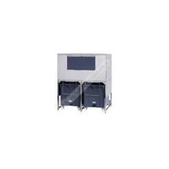 Contenitore Ghiaccio Doppio Carrello 108 Kg Con Riserva 300 Kg