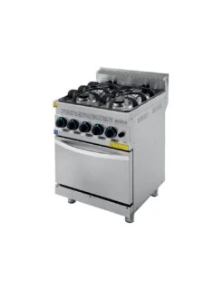 Cucina A Gas 4 Fuochi Con Forno SERIE 600