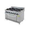 Cucina A Gas 6 Fuochi Con Forno SERIE 700 2 Cucina A Gas 6 Fuochi Con Forno SERIE 700 -Vendite Arrediattrezzature cucina a gas 6 fuochi con forno serie 700