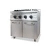 Cucina A Gas Professionale 4 Fuochi Su Mobile