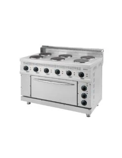 Cucina Elettrica 6 Piastre Con Forno SERIE 700