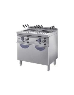 Cuocipasta Professionale A Gas Con Due Vasche Da 28 Litri