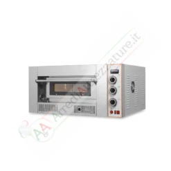 Forno A Gas 1 Camera Da 6 Pizze Ø 30 Cm