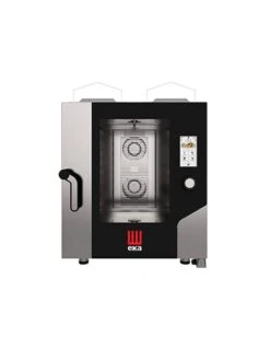 Forno A Gas Combinato Convezione Vapore 7 Teglie 1/1 GN TOUCH SCREEN