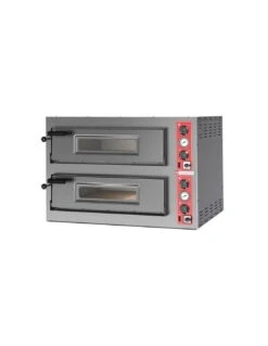 Forno Pizza Professionale Elettrico 6+6 Pizze Doppia Camera