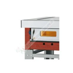 Forno Professionale A Gas 6 Pizze Monocamera Rustico