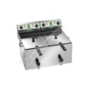 Friggitrice Elettrica 8+8 Lt FR88R Fimar -Vendite Arrediattrezzature friggitrice elettrica 88 lt fr88r fimar