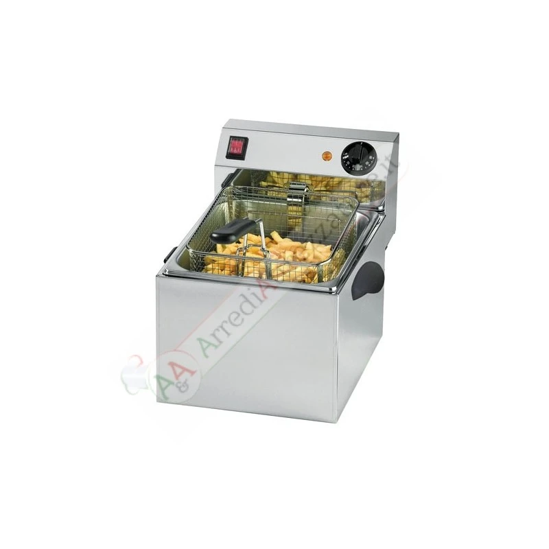 Friggitrice Elettrica MEC FT 8 3 Friggitrice Elettrica MEC FT 8