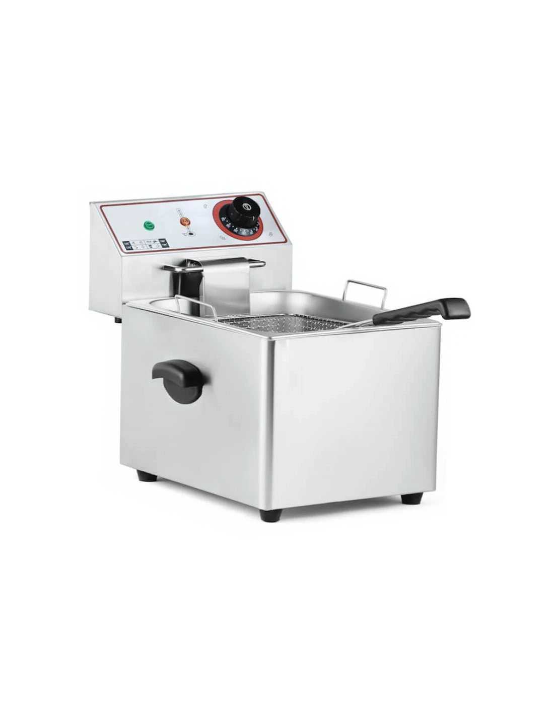 Friggitrice Professionale 8 Litri Elettrica 3 Friggitrice Professionale 8 Litri Elettrica