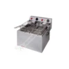 Friggitrice Professionale Elettrica 4+4 Litri Due Vasche