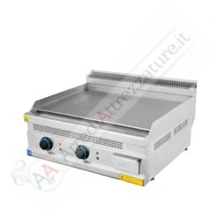 Fry Top Elettrico Da Banco Doppia Zona Di Cottura SERIE 700