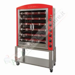 Girarrosto 36 Polli VETROCERAMICA