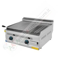 Griglia In Pietra Lavica Da Banco 80 Cm SERIE 600