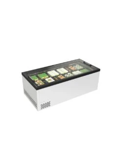 Isola Surgelati Negativa Con Vetri Scorrevoli Da 783 Litri