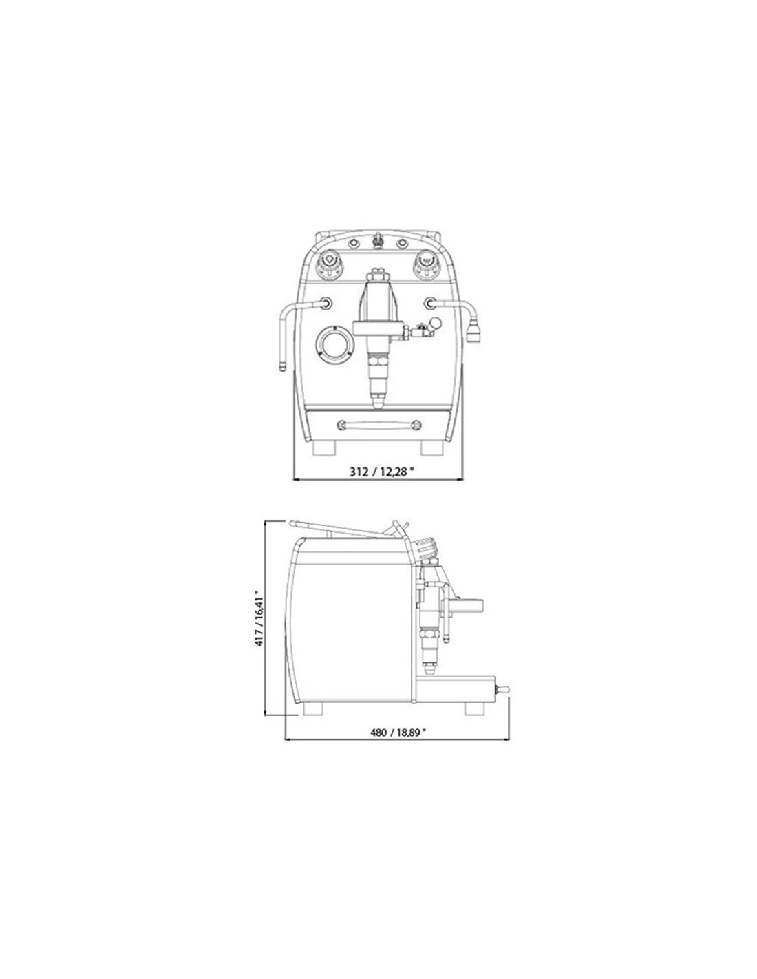 Macchina Per Caffè Monobraccio REALE 6 Macchina Per Caffè Monobraccio REALE - immagine 4