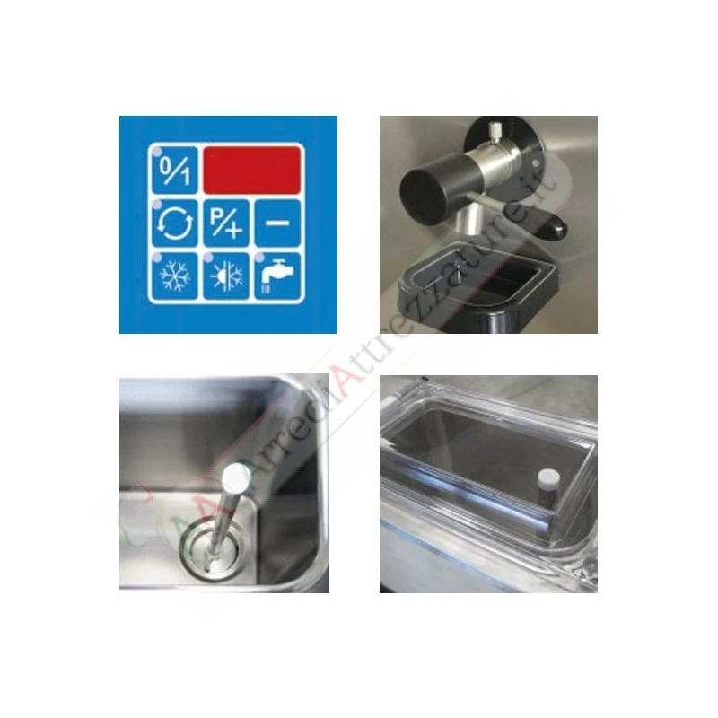 Pastorizzatore Produzione Di 60 Lt/h Condensazione Ad Aria 4 Pastorizzatore Produzione Di 60 Lt/h Condensazione Ad Aria - immagine 2