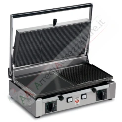 Piastra Panini Doppia Mista Plus