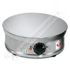 Piastra Per Crepes Dolci E Salate Liscia