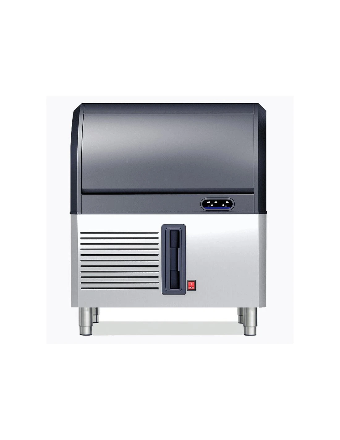 Produttore Di Ghiaccio Cubetti Pieni Aria 90 Kg/24h Da 28 Kg 3 Produttore Di Ghiaccio Cubetti Pieni Aria 90 Kg/24h Da 28 Kg