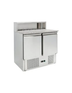 Saladette 2 Porte E Piano In Granito -2°C / +8°C