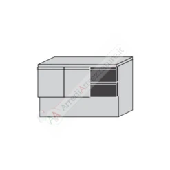 Saladette 3 Porte Con Piano -Vendite Arrediattrezzature saladette 3 porte con piano 3