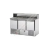 Saladette 3 Porte Piano Granito E Alzata -Vendite Arrediattrezzature saladette 3 porte piano granito e alzata