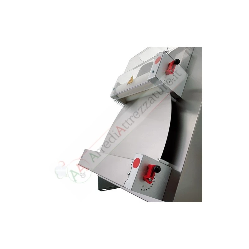 Stendi Pizza Doppio Rullo A45TA 4 Stendi Pizza Doppio Rullo A45TA - immagine 2