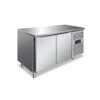 Tavolo Congelatore Professionale 2 Porte 314L - Acciaio Inox AISI 304, Refrigerazione Ventilata, -22°/-18°C