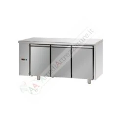 Tavolo Congelatore 3 Porte Serie 70 Con Unità Frigo Remota A Sx