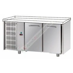 Tavolo Refrigerato 2 Porte Gruppo SX Serie 70 -Vendite Arrediattrezzature tavolo refrigerato 2 porte gruppo sx serie 70 1