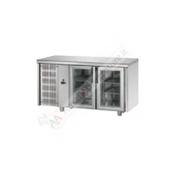 Tavolo Refrigerato 2 Porte In Vetro Gruppo SX