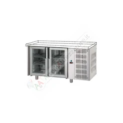 Tavolo Refrigerato 2 Porte In Vetro Serie 70 -Vendite Arrediattrezzature tavolo refrigerato 2 porte in vetro serie 70