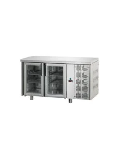 Tavolo Refrigerato 2 Porte In Vetro Serie 70
