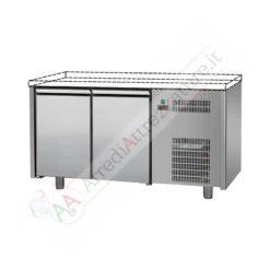 Tavolo Refrigerato 2 Porte Piano Acciaio Inox -Vendite Arrediattrezzature tavolo refrigerato 2 porte piano acciaio inox 2