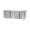 Tavolo Refrigerato 4 Porte Gruppo SX Predisposto Per Unità Frigorifera Remota -Vendite Arrediattrezzature tavolo refrigerato 4 porte gruppo sx predisposto per unita frigorifera remota