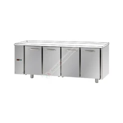 Tavolo Refrigerato 4 Porte Gruppo SX Predisposto Per Unità Frigorifera Remota -Vendite Arrediattrezzature tavolo refrigerato 4 porte gruppo sx predisposto per unita frigorifera remota 2