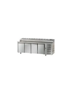 Tavolo Refrigerato 4 Porte Snack Serie 70